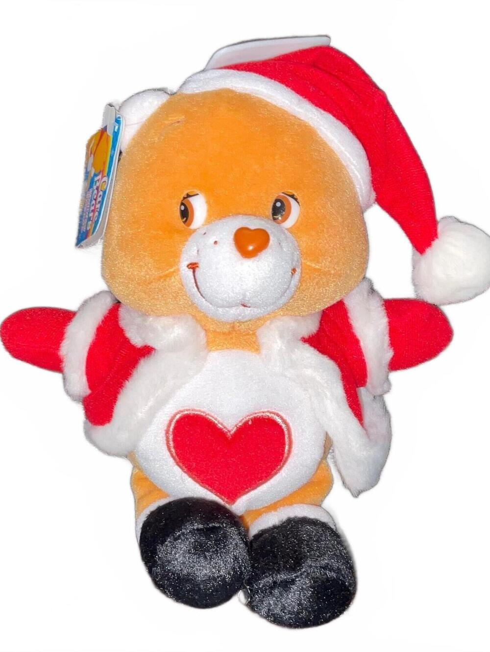 Care Bears Holiday Edition Christmas Plush Tenderheart Bear with Tags